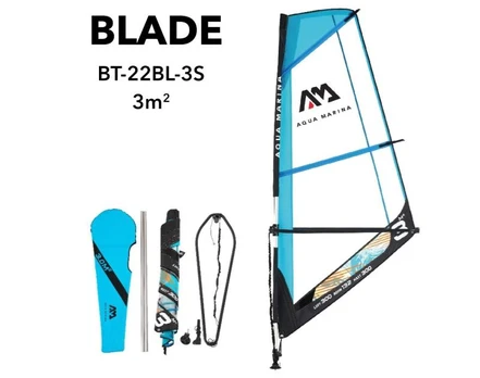 Burė Aqua Marina BLADE 3,0 m² SUP lentai BT-22BL-3S