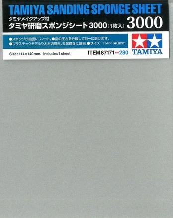 Tamiya - Švitrinis kempinės lapas - 3000, 87171