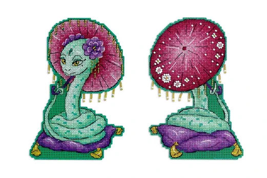 Cross stitch kit "Elegant snake" SR-1143