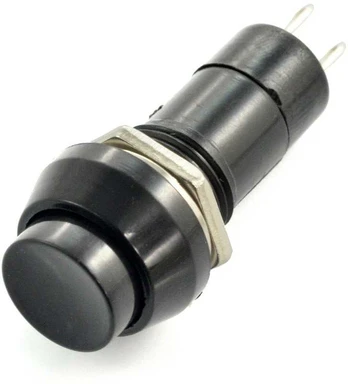 ON-OFF jungiklis PBS 11A, 250V/1A - juodas