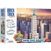 Trefl BRICK TRICK Travel Empire State Building 61785 kaina