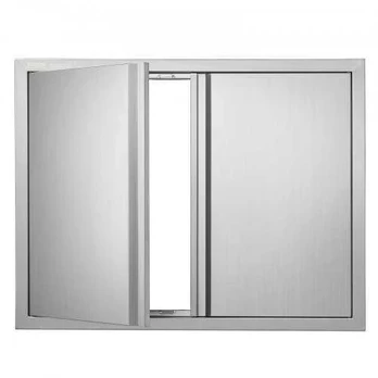 Lauko virtuvės dvigubos durys 787x609 mm