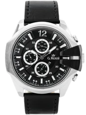 VYRIŠKAS LAIKRODIS G. ROSSI - E6122A - EXCLUSIVE (zg249b) + BOX kaina
