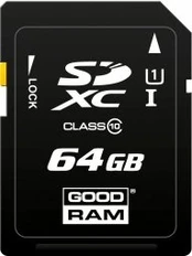 Goodram SDXC Class 10 UHS 64GB atminties kortelė