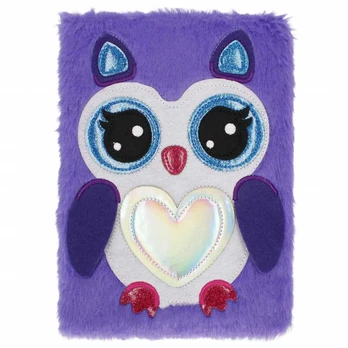 Pliušinis sąsiuvinis A5 Heart STARPAK 527837