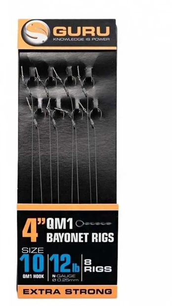 Surišti kabliukai GURU Bayonets QM1 Ready Rig