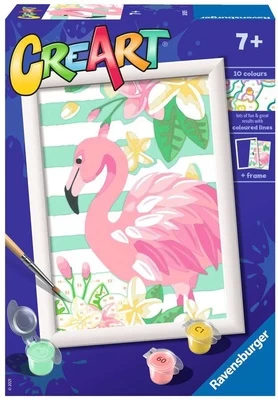 Tapymas pagal skaičius Ravensburger