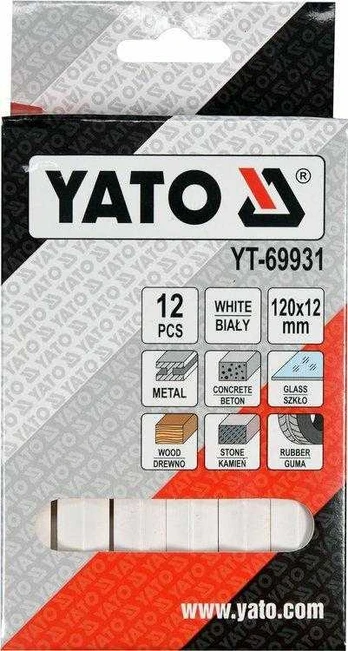 YATO KREDA TECHNICZNA 12szt. BALTA