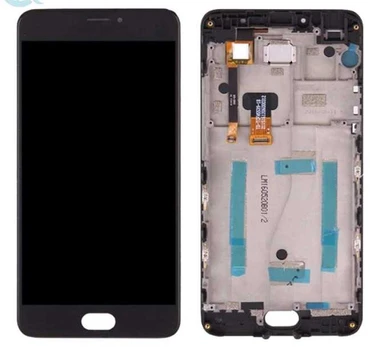 5.5" LCD Meizu M3 Note telefono ekranas su rėmu