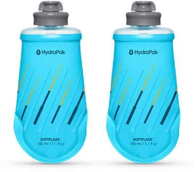 Gertuvė HydraPak Softflask 150ml - 2- Pack, Malibu Mėlyna
