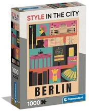 Clementoni CLE puzzle 1000 Compact Berlin 39845 kaina
