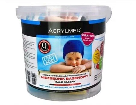 Acrylmed Vandens priežiūros rinkinys – mažas baseinas