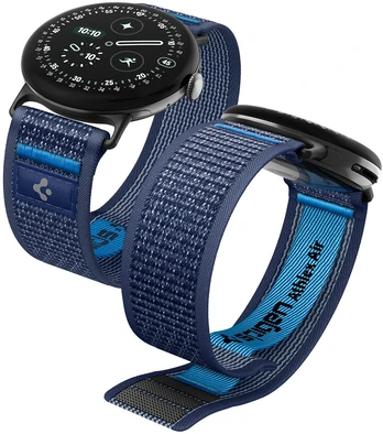 Straps And Bands Spigen Athlex Air, active navy mėlynas – Google Pixel Watch 5/4/3 45mm