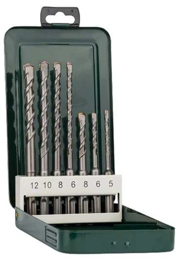 Grąžtų komplektas betonui Bosch SDS-plus; 6-12 mm; 7 vnt.