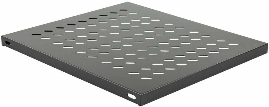 Maršrutizatorius Lanview 1U 19" D=800MM FIXED SHELF Juodas