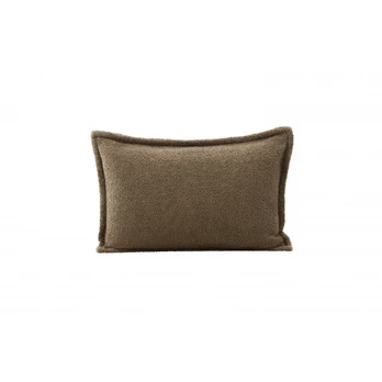 Tuva Cushion Cover Teddy fur - Brown 40x60