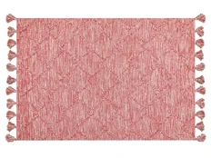 Kilimas vidaus Beliani Nigde, raudonas, 200 cm x 140 cm kaina