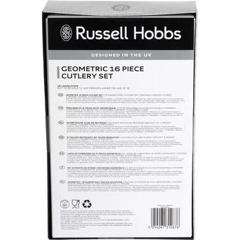 Russell Hobbs RH01519EU7 Geometric cutlery set 16pcs