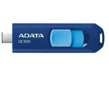 MEMORY DRIVE FLASH USB-C 128GB/ACHO-UC300-128G-RNB/BU ADATA kaina
