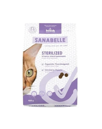 SANABELLE Sterilized 400 g sterilizuotiems katėms