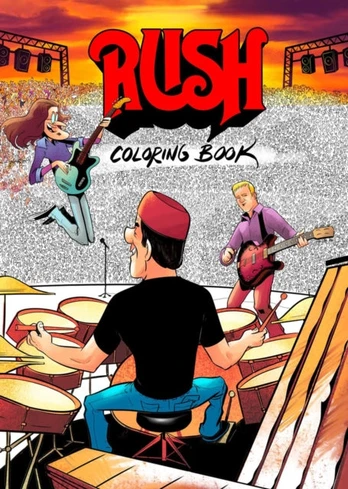 RUSH Coloring Book
