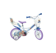 Vaikiškas dviratis Dino Bikes, baltas/violetinis, 12" kaina