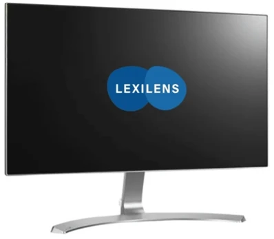 Monitorius Usorteret „Lexilens“ ekranas