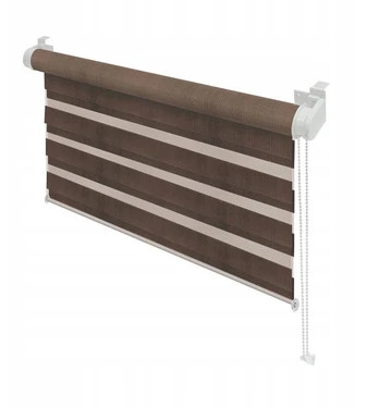 Diena ir naktis roletas ruda 80 x 140 cm