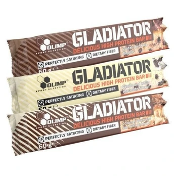 Olimp Gladiator Bar 60 g. - New vanilla cream skonis