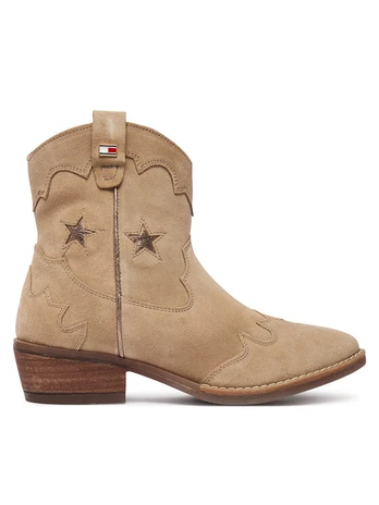 Kaubojiški batai Tommy Hilfiger T3A5-35196-1429 Smėlio