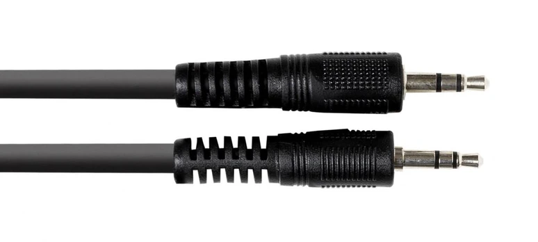 Audio kabelis Stagg 2 x 3.5mm miniJack TRS AUX 6m