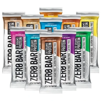 BioTech Zero Bar 50 g. - Chocolate - caramel skonis
