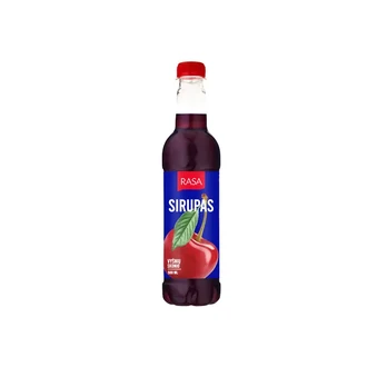 Vyšnių skonio sirupas RASA, 500 ml