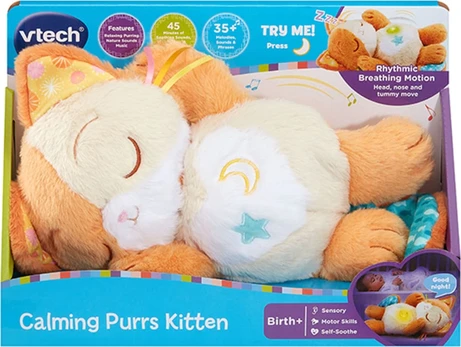 Vtech Interactive toy Calming purrs kitten (in English lang.)