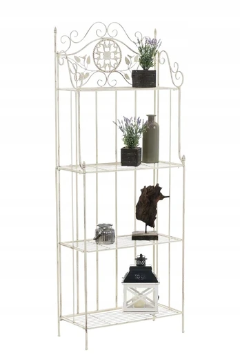 Vidaxl romantiškas gėlių stovas, metalinis, 175 cm