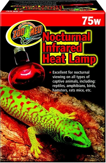 Zoo Med - Infrared Heat Lamp - Red - 75W E27