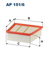 Oro filtras FILTRON AP151/6