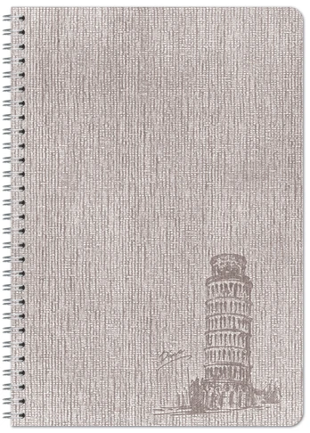 Knyga su spirale A5 80lap 70g linija LANDMARK