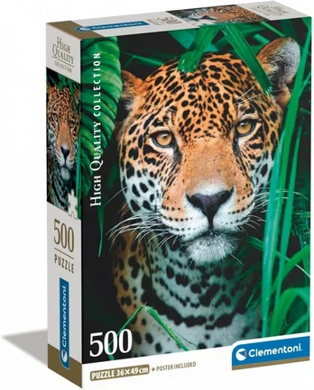 Puzzle 500 elements Compact Jaguar in the Jungle