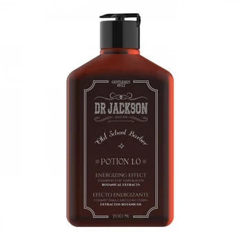 DR JACKSON POTION 1.0 vyrų plaukų šampūnas ir kūno prausiklis, 200 ml