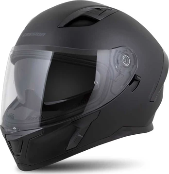 Motociklininko šalmas Cassida Orbit Solid Matte Juodas/Juodas