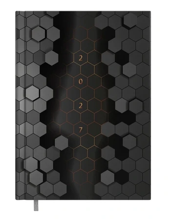 Darbo knyga A5 WEEK hexagon