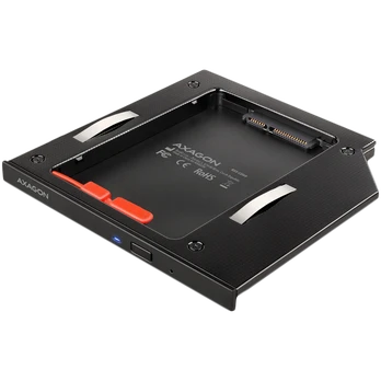 HDD/SSD korpusas Axagon RSS-CD09 ODD – 2.5" SATA SSD/HDD CADDY, 9.5 MM, 2.5"