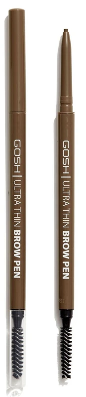Akių pieštukas GOSH Ultra Thin 02 Greybrown, 0.09 g