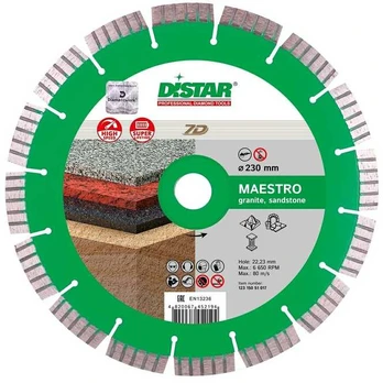 125MM DISTAR MAESTRO Deimantinis diskas granitui