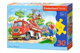 Puzzle 30 pcs. Kitten Rescue kaina
