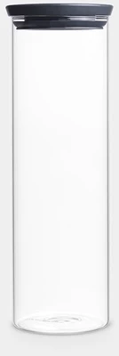 Birių produktų indas Brabantia Stackable Jar, 1.9 l kaina