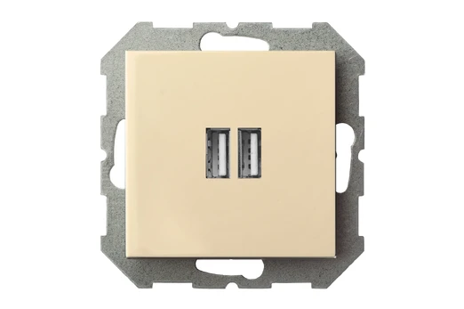 USB įkroviklis Liregus Epsilon, smėlio