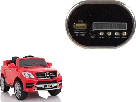 Music panel for the electric ride on ML350