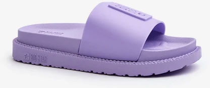 Big Star Violetinės paplūdimio-baseino šlepetės